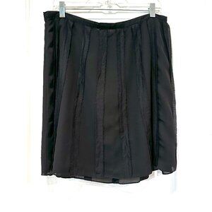Patrick Robinson for Target Black Sheer Mini, Size 13